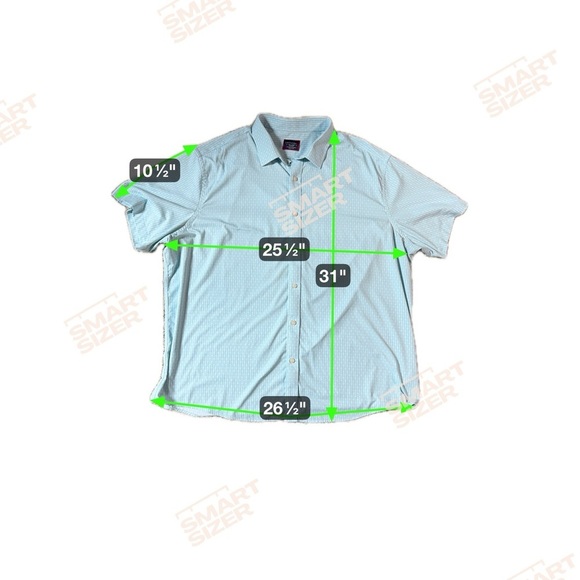 UNTUCKit Short Sleeve Button Up Shirt Size XXL - Picture 3 of 6